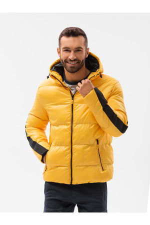 Pánská bunda Ombre Jacket C503 Yellow