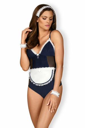 Erotický kostým Maid teddy - OBSESSIVE