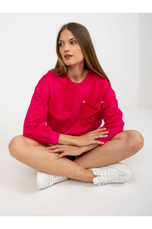 Mikina RV BL 8066.32P fuchsiová