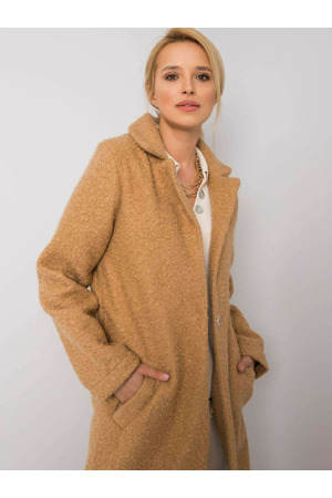 Dámský kabát 217 EN 23335.86 velbloudí