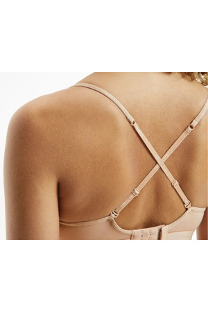 Podprsenka QF6758E 7NS - béžová - Calvin Klein