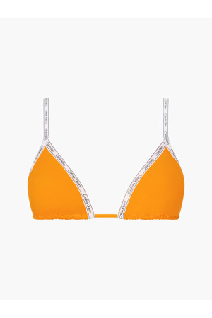 Vrchní díl plavek KW01604 ZEG oranžové - Calvin Klein