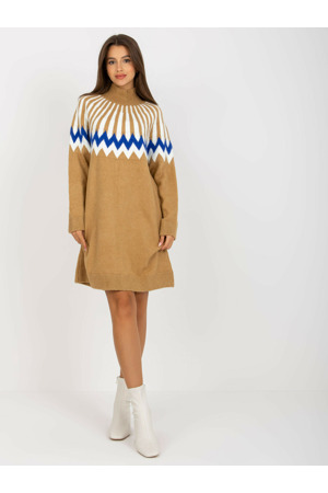 Dámské šaty LC SK 0098 okrové