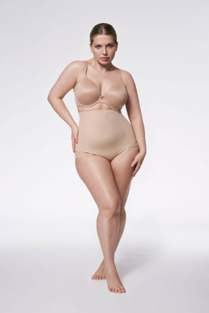 Figs 141 Mesh High-Waist Panty Natural - Julimex