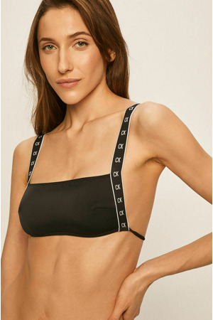 Vrchní díl plavek KW0KW00887-BEH černá - Calvin Klein