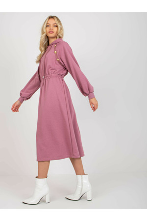 Dámské šaty RV SK 8336 tmavě růžové