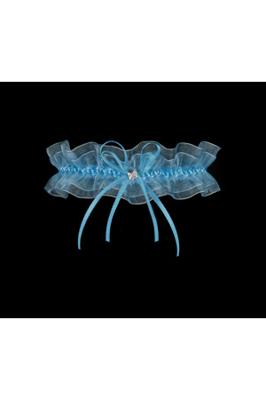 Podvazek PW-96 BRUGIA modrá - Julimex