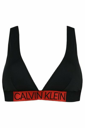 Vrchní díl plavek KW0KW00844-BEH černá - Calvin Klein