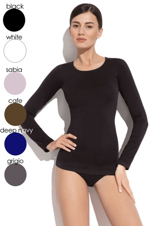 Dámské tričko 2635s black - GATTA