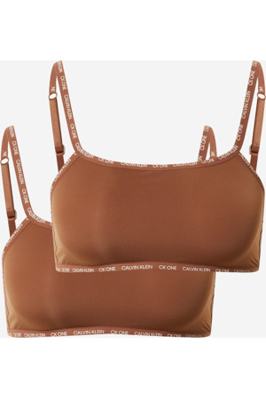 Nevyztužená braletka 2pack QD3806E BO8 bronzová/sandalwood - Calvin Klein