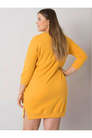 Šaty RV SK 6836.55P tmavě žlutá