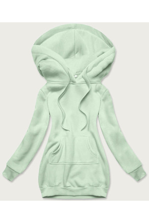 Dámská klokaní mikina v pistáciové barvě (YS10003-39)