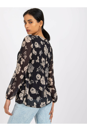 Halenka DHJ BZ 8643 1.37P černá a béžová