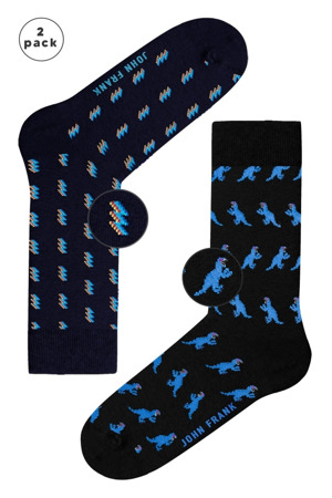 Pánské ponožky John Frank JF2LS21W53 2Pack