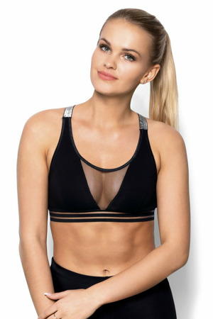 Fitness top Ariela black - ELDAR
