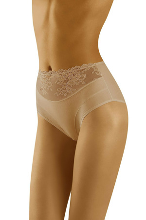 Dámské kalhotky Eco-Hi bottom Beige - Wol-Bar