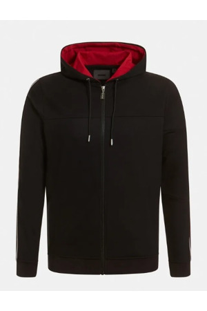 Pánská mikina Z2BQ05KBCN2 JBLK černá - Guess