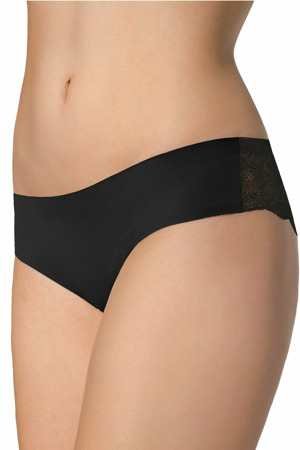 Dámské kalhotky Tanga black - JULIMEX