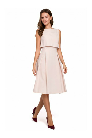 Dámské šaty s otevřenou zadní stranou K005 - Makover