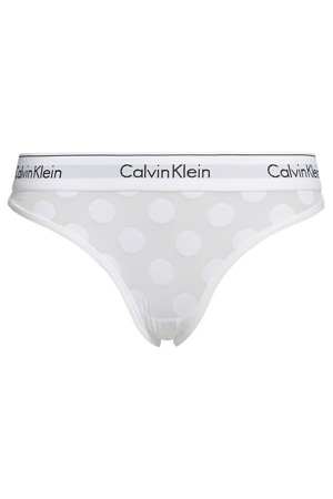 Kalhotky QF5850E-100 bílá - Calvin Klein