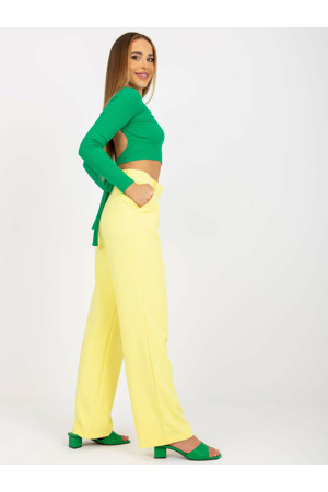 Kalhoty TO SP 18155.21P jasně žlutá