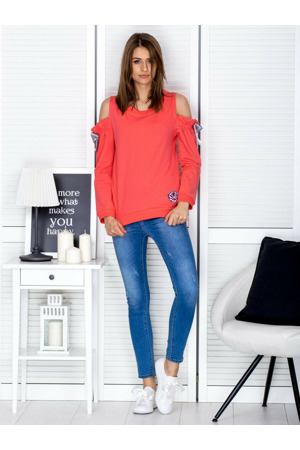 Mikina PL BL 1452.02 korál