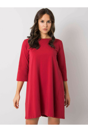 Šaty RV SK 7321.70 tmavě červená