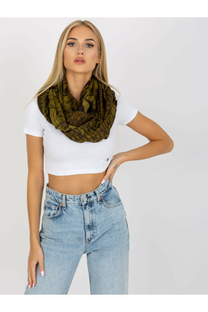 Dámská tunelová šála AT KM S 6162 khaki