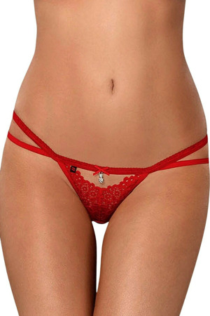 Dámská tanga 838-THO red - OBSESSIVE