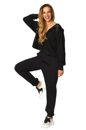 Sada pro Francouzskou riviéru SAL-PY-1163.III Černá bavlna - Rossli