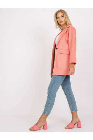 Dámské sako DHJ MA 15286 broskvové