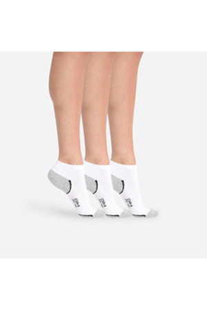 Dámské sportovní ponožky 3 páry DIM SPORT IN-SHOE 3x - DIM SPORT - bílá