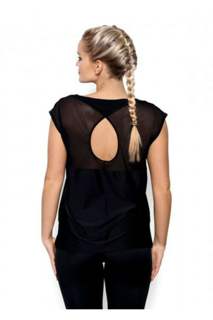 Tričko Fit Aida Black - Eldar