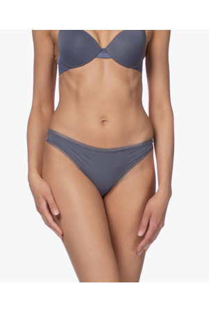Tanga QF1666E-CDQ šedá - Calvin Klein