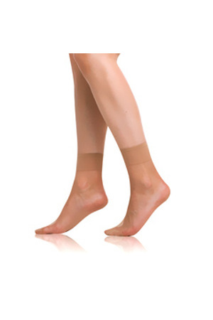 Silonkové matné ponožky 2 páry DIE PASST SOCKS 20 DEN - BELLINDA - almond
