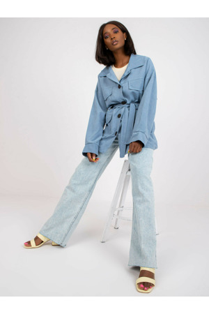 Dámský kabát EM EN 5422.22P tmavě modrý