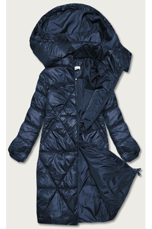 Tmavě modrá dámská bunda pro přechodné období (YP-22081-2)