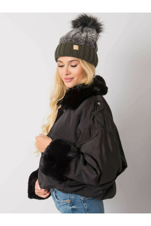 Dámská čepice.23X khaki