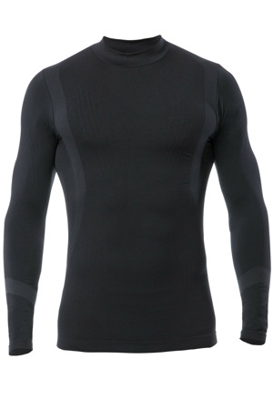 Pánské funkční triko s dlouhým rukávem IRON-IC 2.2 Barva: Černá, Velikost: