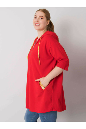 Mikina RV BL 6863.59P červená