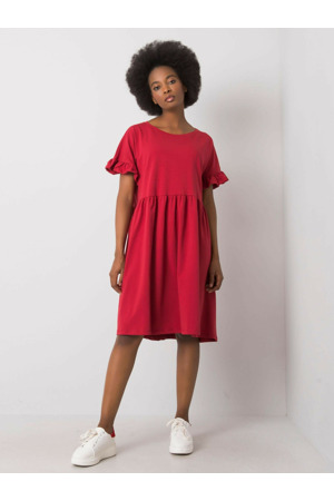Šaty RV SK 5576.04 tmavě červená