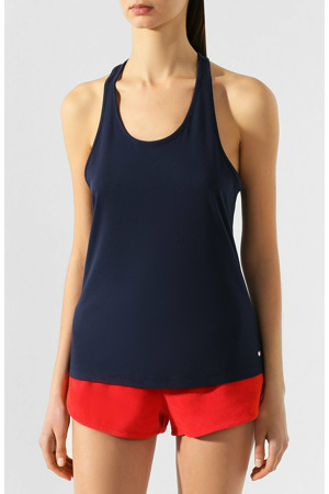 Dámské tílko UW0UW02154-CUN modrá - Tommy Hilfiger