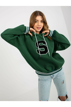 Mikina RV BL 8372.04P tmavě zelená