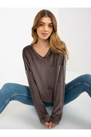 Mikina RV BL 8441.07P tmavě šedá