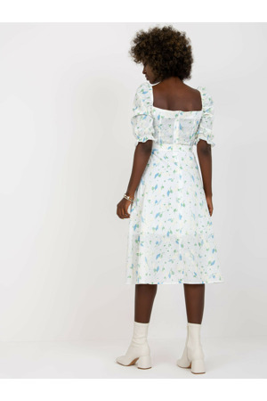 Dámské šaty LK SK 508964 bílé a modré