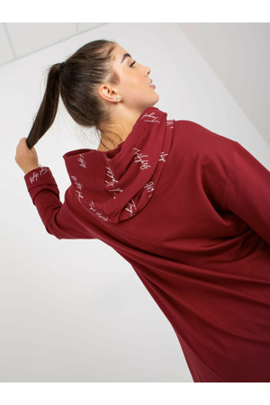 Mikina RV BL 8266.34P kaštanová