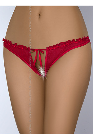 Tanga Magenta V-6448 červená - Axami