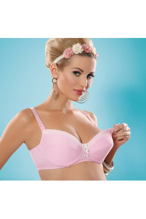 Podprsenka na kojeni Pink Candy - Mitex