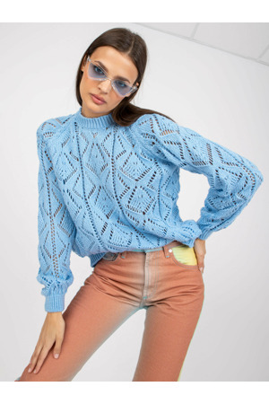 Dámský svetr LC SW 0254.64 světle modrá