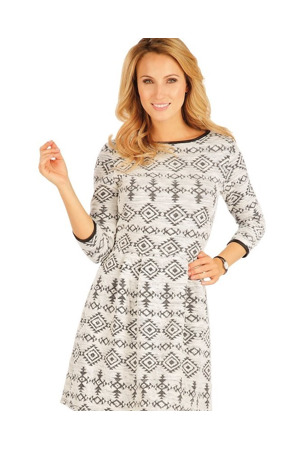 Dámské šaty s 3/4 rukávem 90296 - Litex